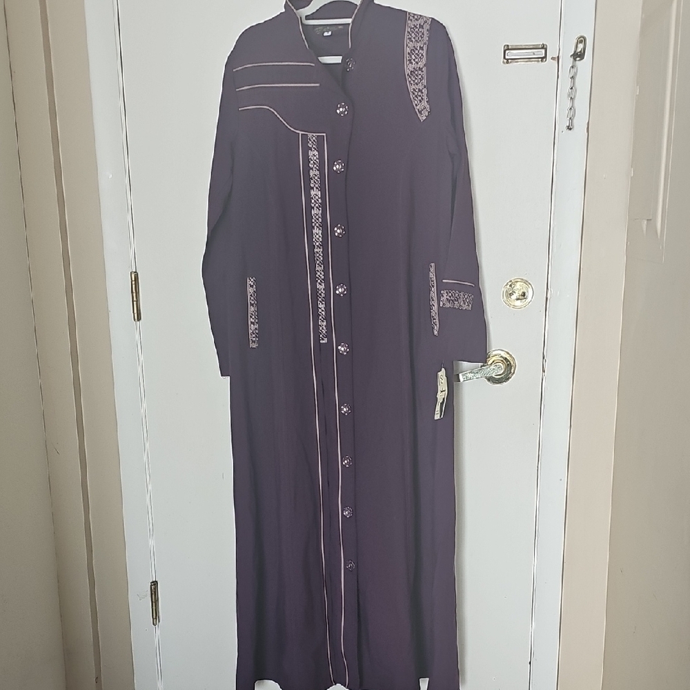 Elegant Purple Maxi Dress
